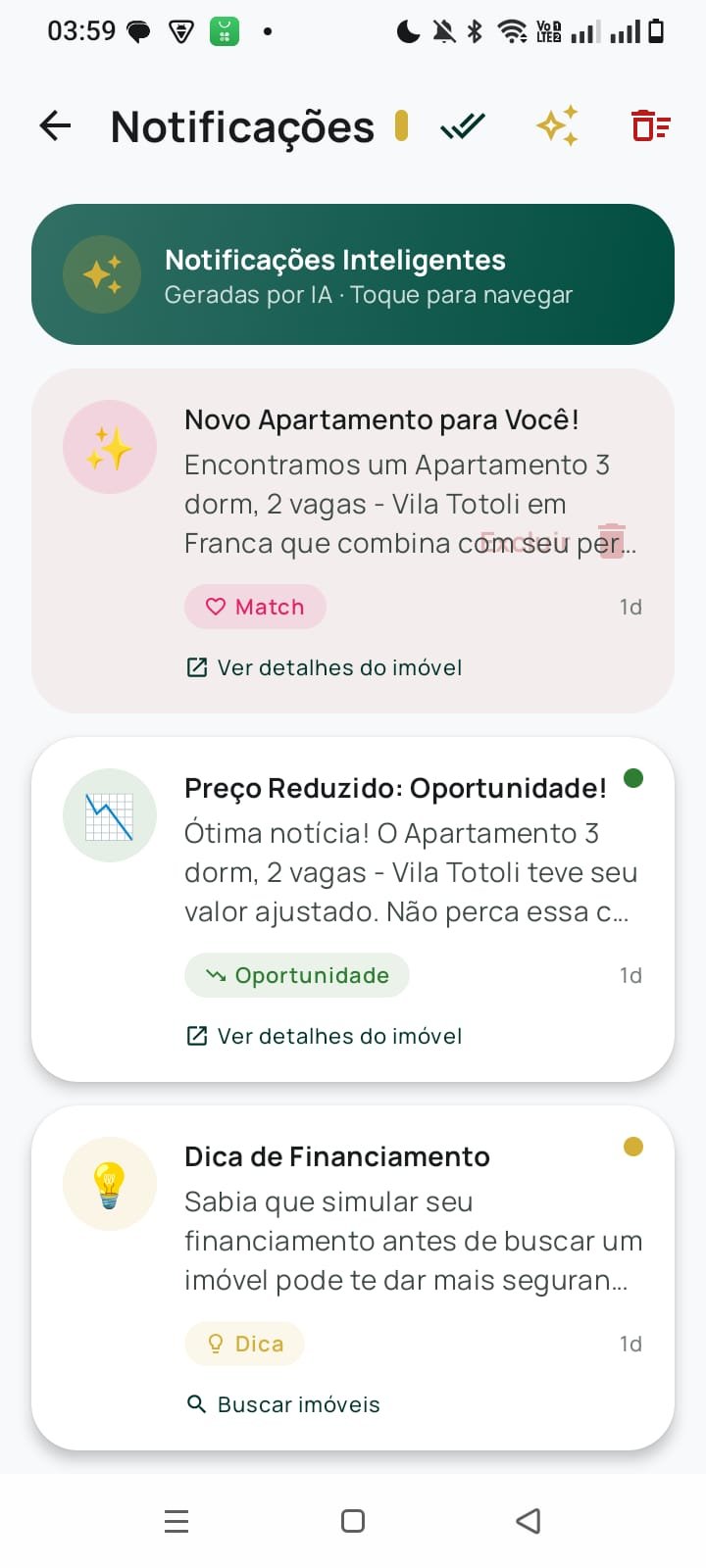 Notificações